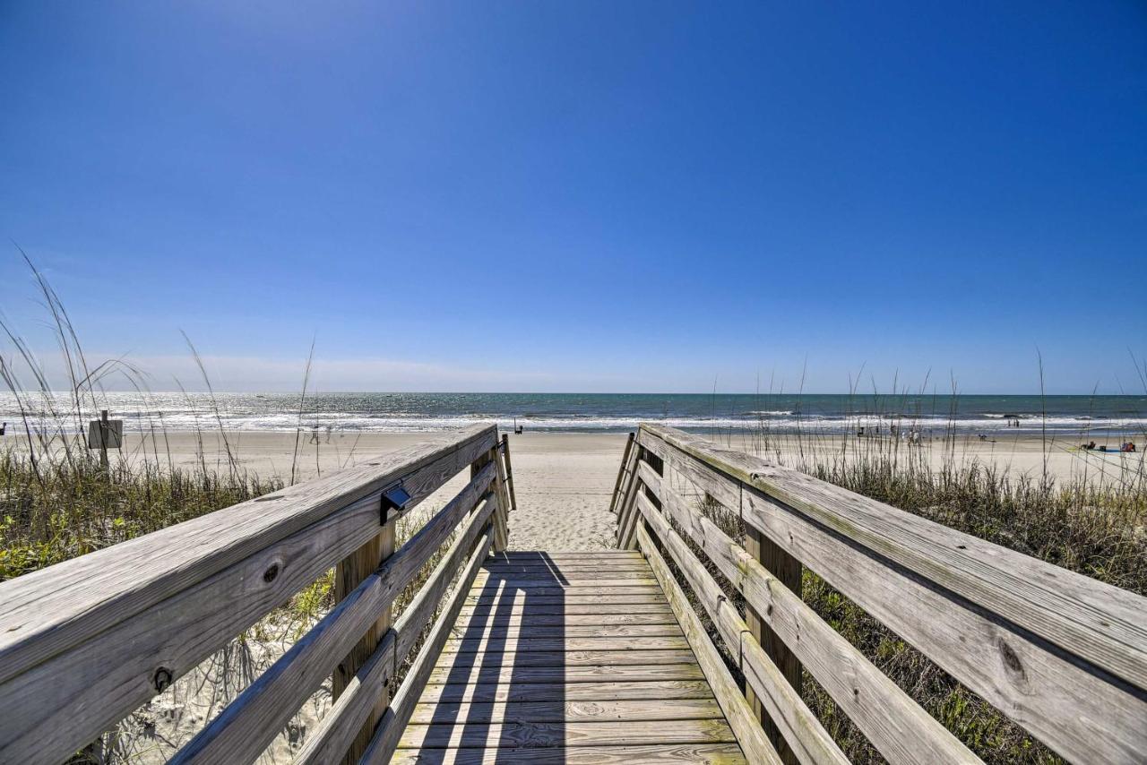 Myrtle Beach Condo With Private Beach Access! Kültér fotó